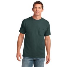Port & Company® 5.4-oz 100% Cotton Pocket T-Shirt - PC54P